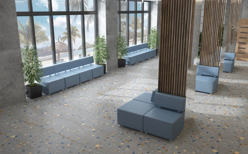 Интерьер AGL Tiles (АГЛ Тилес) Regal Terrazzo (Ригал Терраццо)