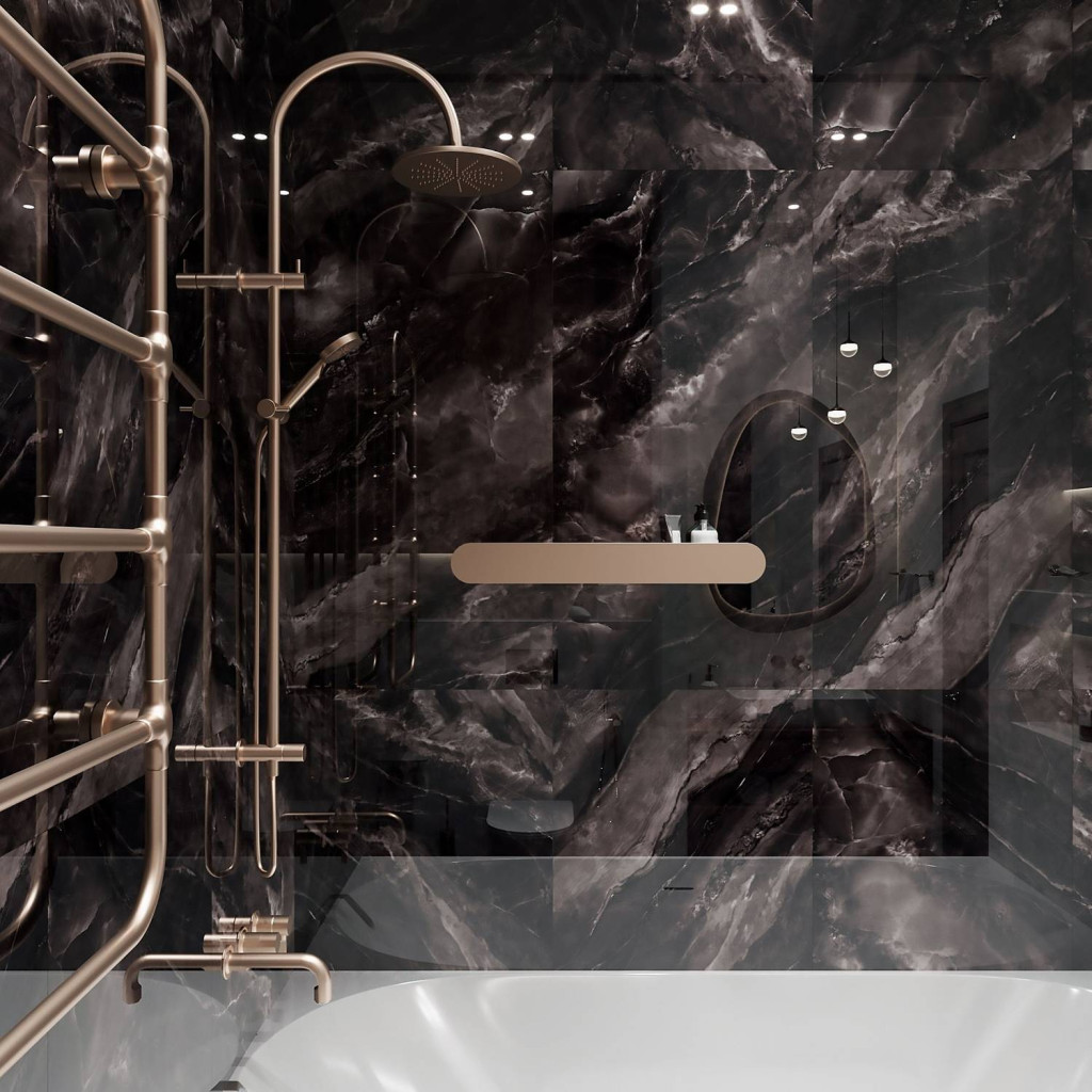 Интерьер Arcadia Ceramica Black Rock
