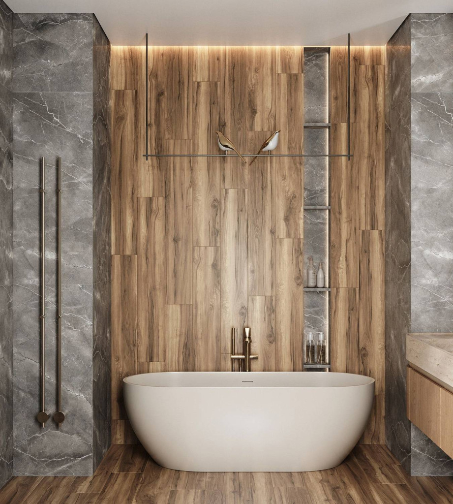 Интерьер Arcadia Ceramica Fossil Wood - 1