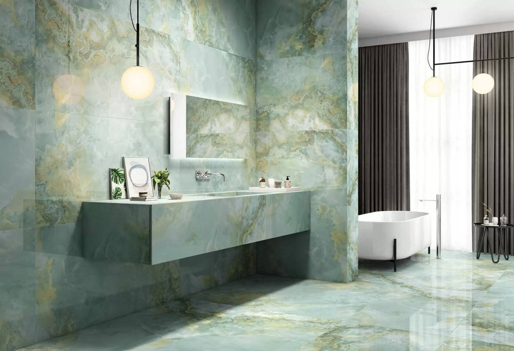 Интерьер Colortile (Колортил) Onyx Verde (Оникс Верде) - 1