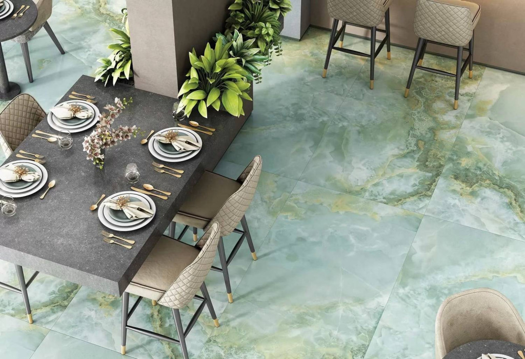 Интерьер Colortile (Колортил) Onyx Verde (Оникс Верде)