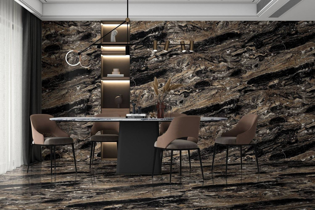 Интерьер Gresant (Гресант) 60x120 Infinia High Glossy (60x120 Инфиния Хай Глосси) - 1