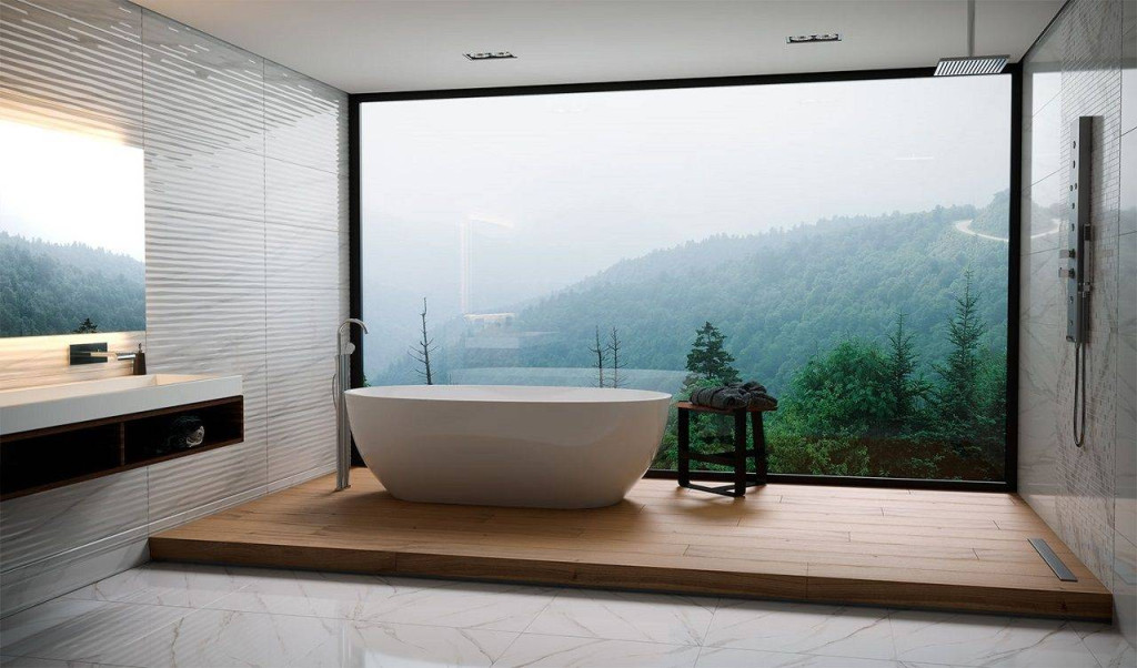 Интерьер Eurotile Ceramica (Евротайл Керамика) Calacatta (Калакатта) - 1
