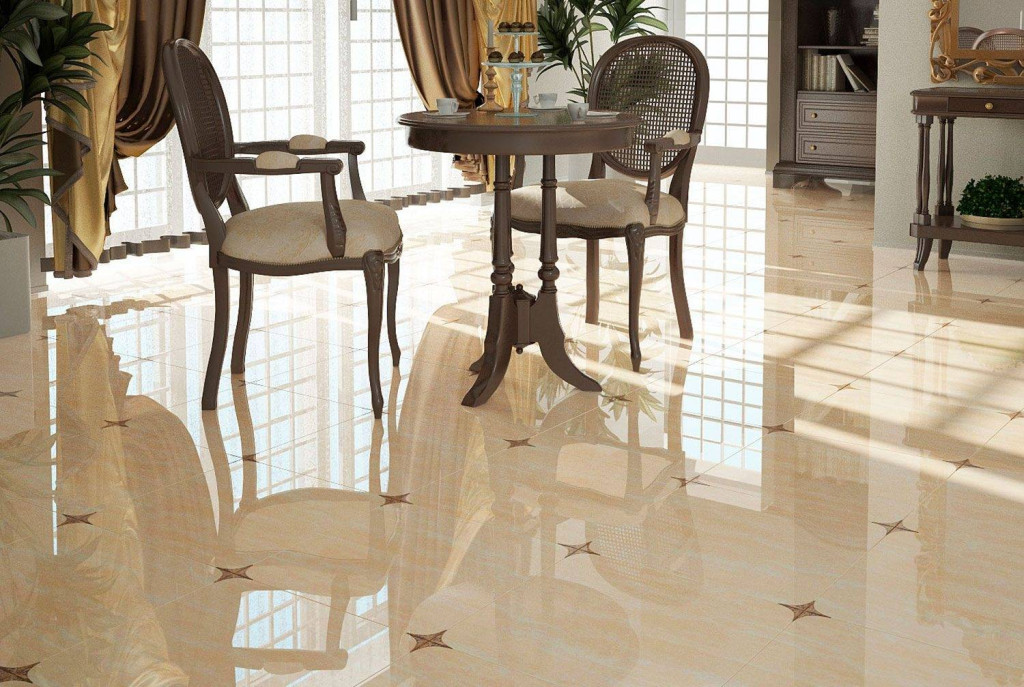 Интерьер Eurotile Ceramica (Евротайл Керамика) Lia Beige (Лиа Бейж) - 3