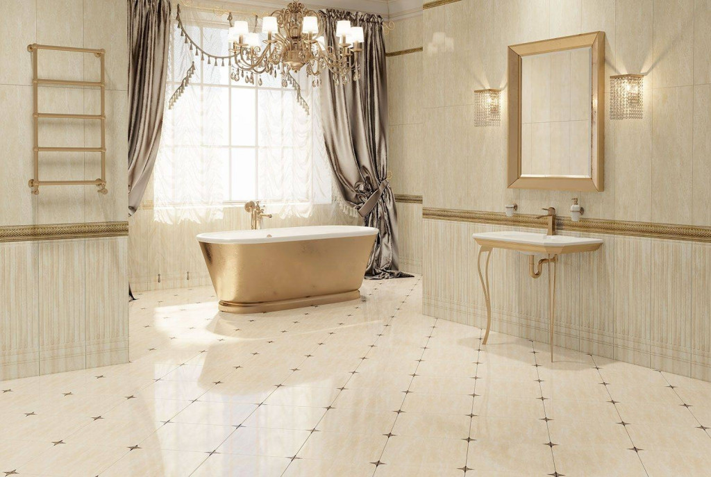 Интерьер Eurotile Ceramica (Евротайл Керамика) Lia Beige (Лиа Бейж)