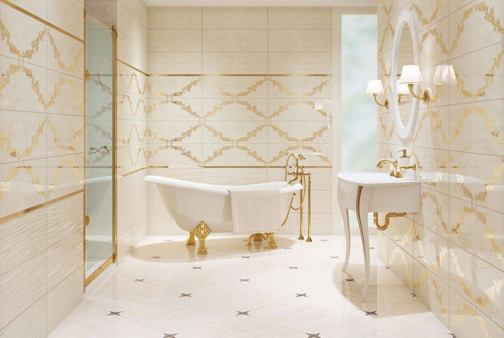 Интерьер Eurotile Ceramica (Евротайл Керамика) Lia Beige (Лиа Бейж) - 2