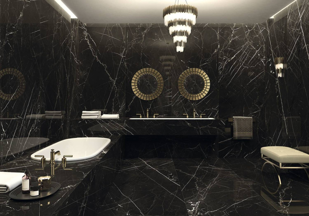 Интерьер Arklam (Арклам) Negro Marquina (Негро Маркуина)