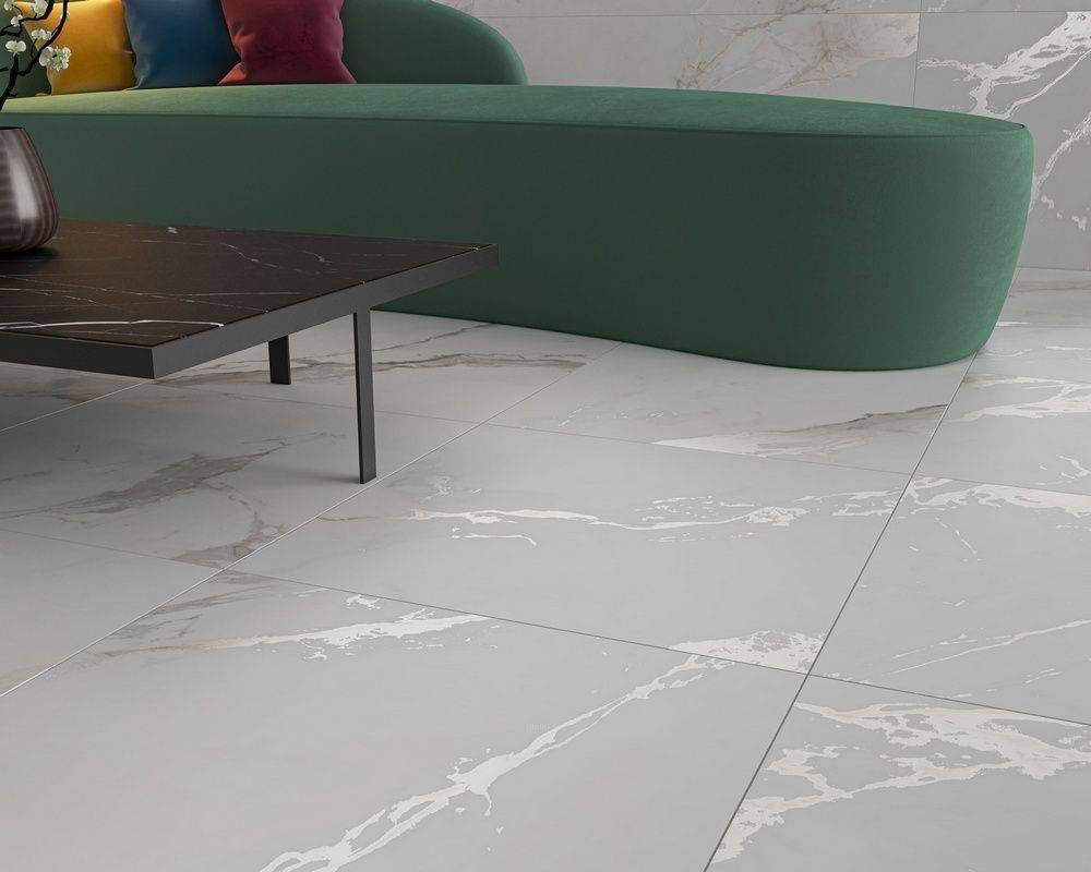Интерьер Ecoceramic (Экокерамик) Carving 60x120 (Карвинг 60x120) - 1
