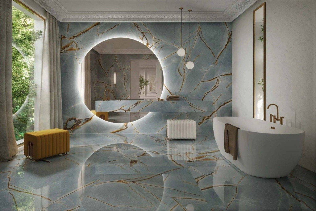 Интерьер Porcelanosa (Порцеланоса) Blue Roma - 2