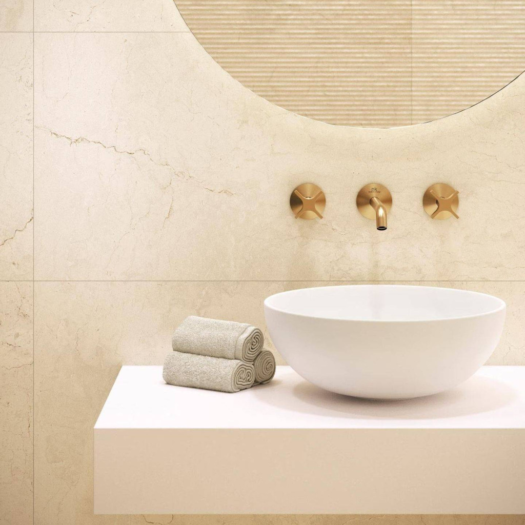 Интерьер Porcelanosa (Порцеланоса) Marmol Crema - 3