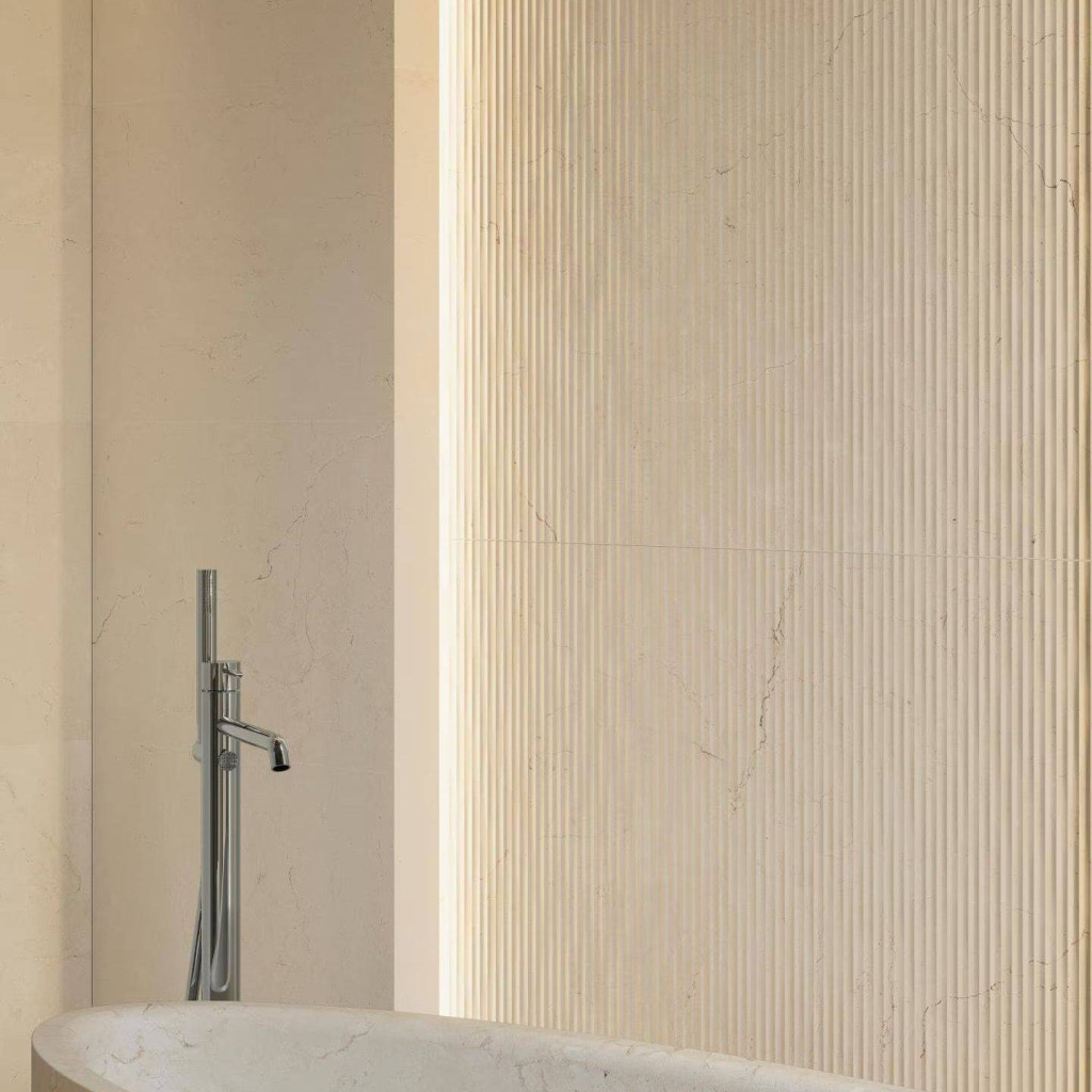 Интерьер Porcelanosa (Порцеланоса) Marmol Crema - 2