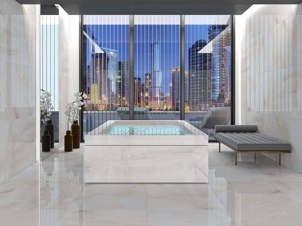 Интерьер Tau Ceramica (Тау Керамика) Varese Onice Big Sizes 120x280 (Варезе Ониче Биг Сайзес 120x280)