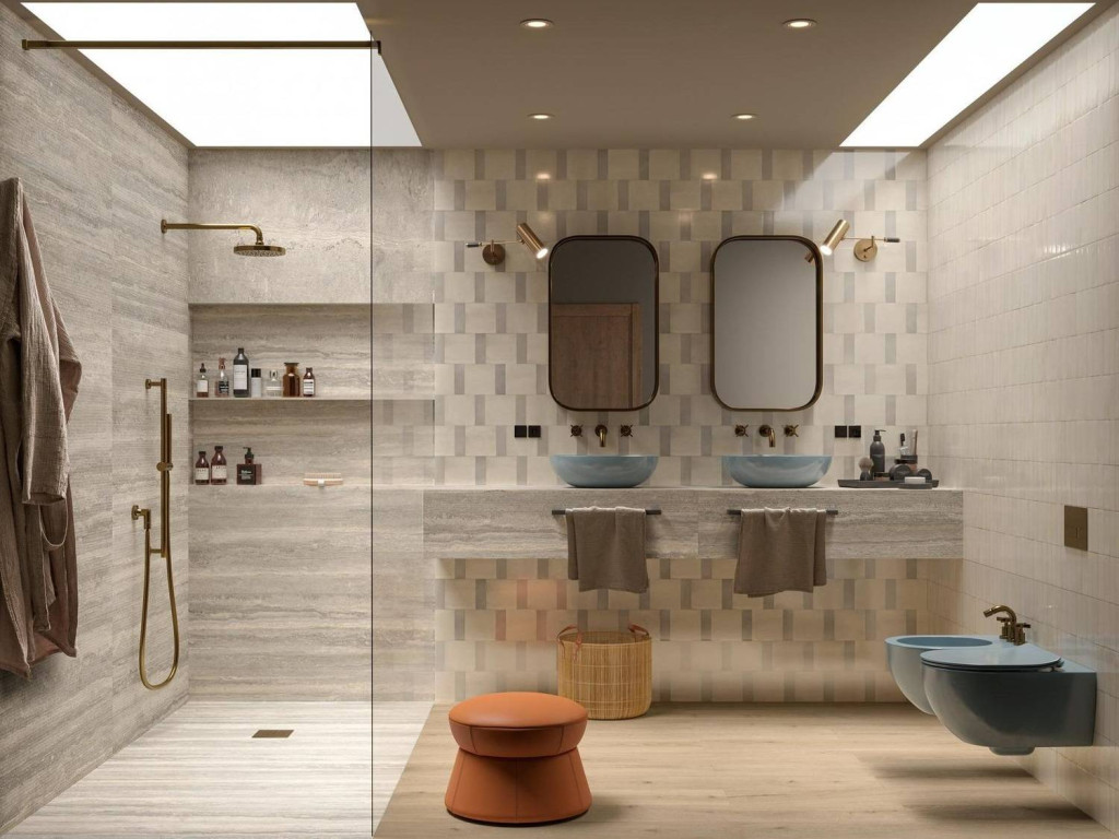 Интерьер Marazzi Italy (Марацци Итали) Mystone Travertino (Мистоун Травертино) - 8