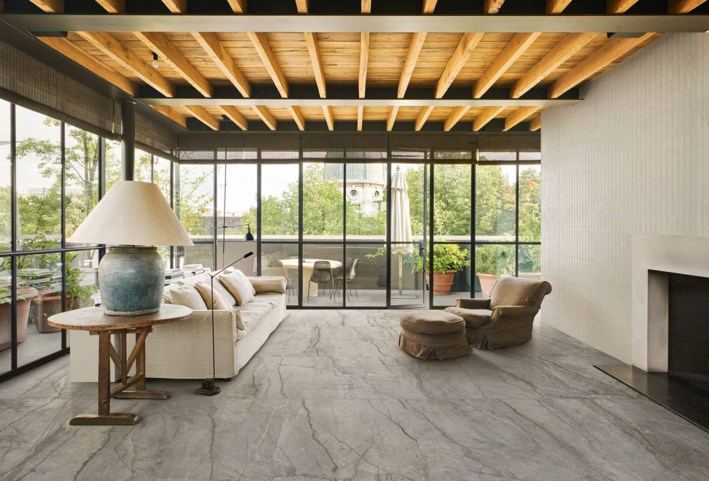 Интерьер Marazzi Italy (Марацци Итали) Mystone Silver Root (Мистоун Силвер Рут)