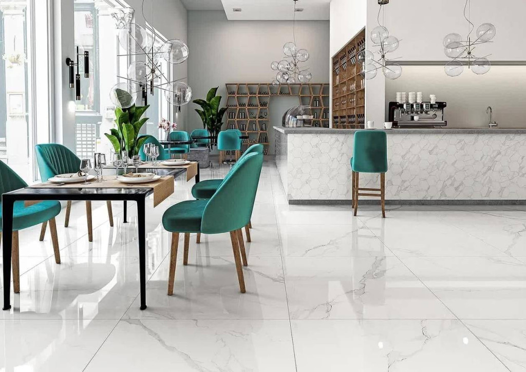 Интерьер Tuscania Ceramiche (Тускания Керамиче) White Marble