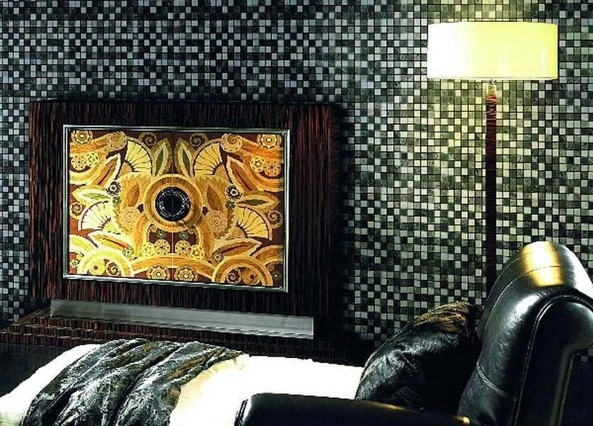 Интерьер Romano Mosaic (Романо Мозаик) Металлическая мозаика (Металлическая мозаика)