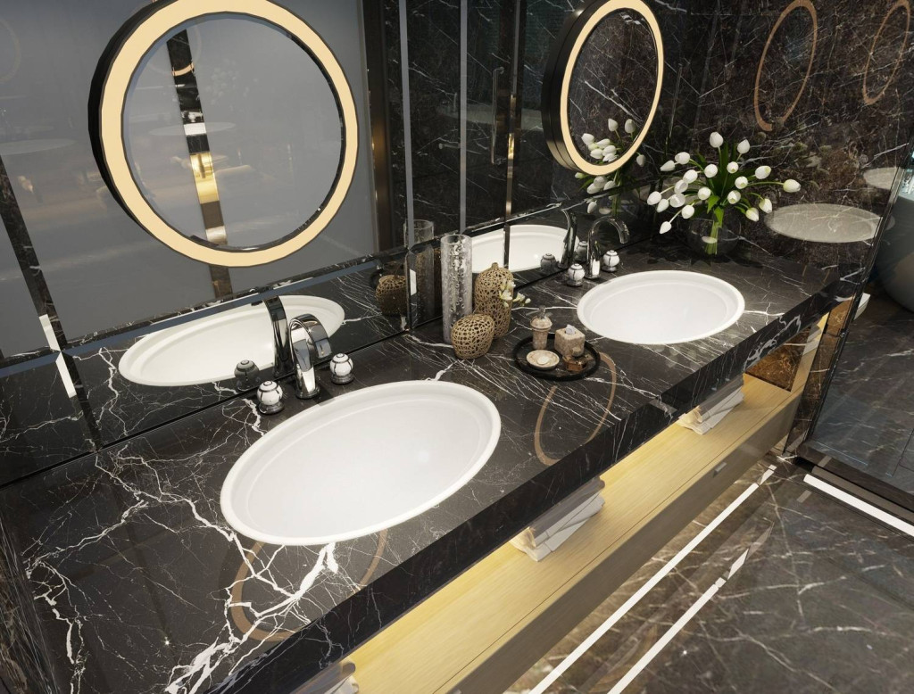 Интерьер TechGres (Техгрес) Marble (Марбл) - 1