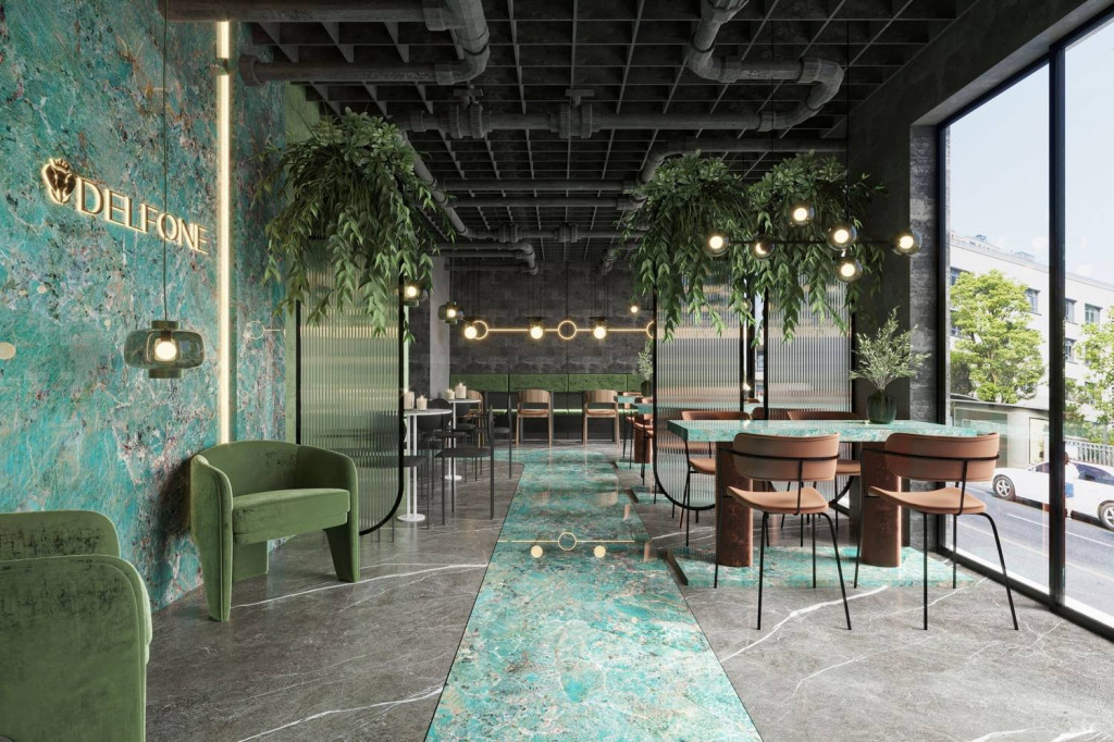 Интерьер TechGres (Техгрес) Marble (Марбл)