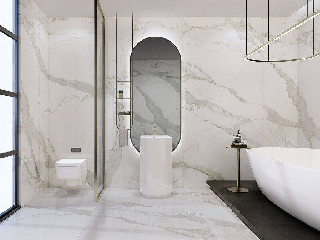Интерьер Zodiac Ceramica (Зодиак Керамика) Calacatta Supremo (Калакатта Супремо)