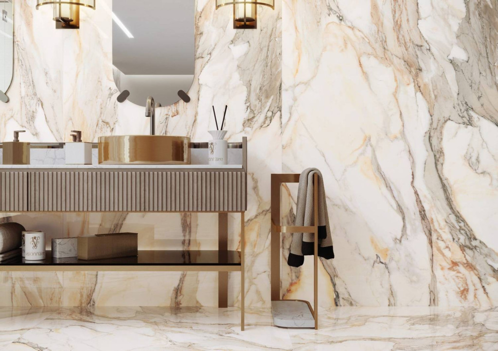 Интерьер Cerrad (Церрад) Calacatta Gold (Калакатта Голд) - 1