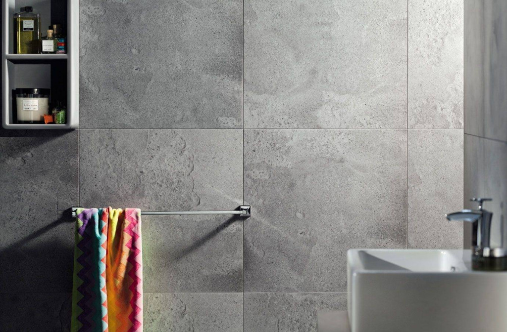 Интерьер Tubadzin (Тубадзин) Cement Worn (Цемент Ворн)