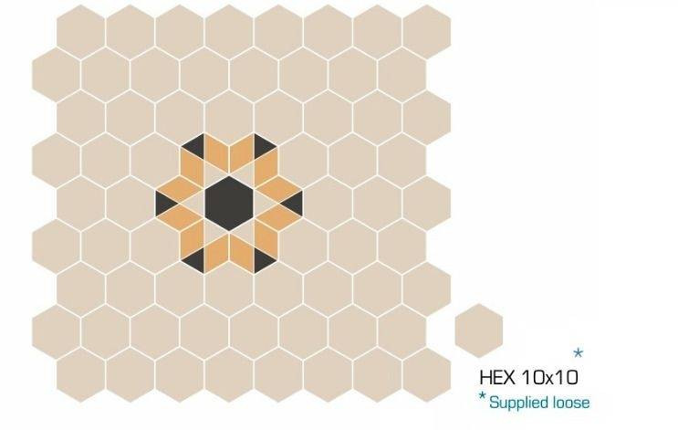Интерьер TopCer (ТопКер) Hexagon Inserts (Хексагон Инсертс) - 4