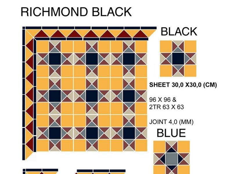 Интерьер TopCer (ТопКер) Richmond Black (Ричмонд Блэк)