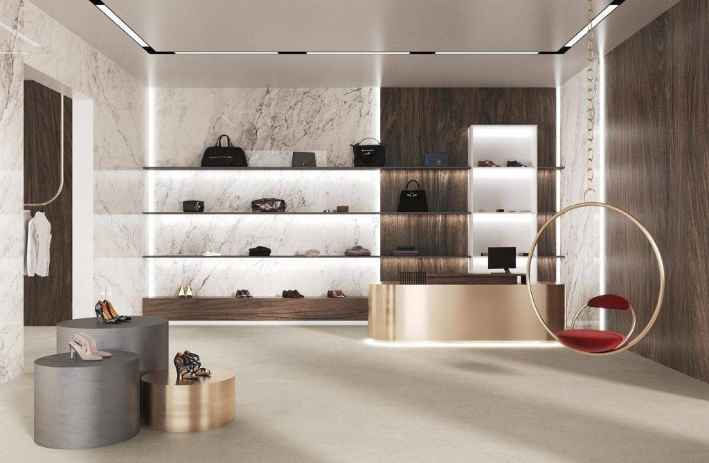 Интерьер Kerama Marazzi (Керама Марацци) Супермакси Wood (Супермакси Wood) - 1