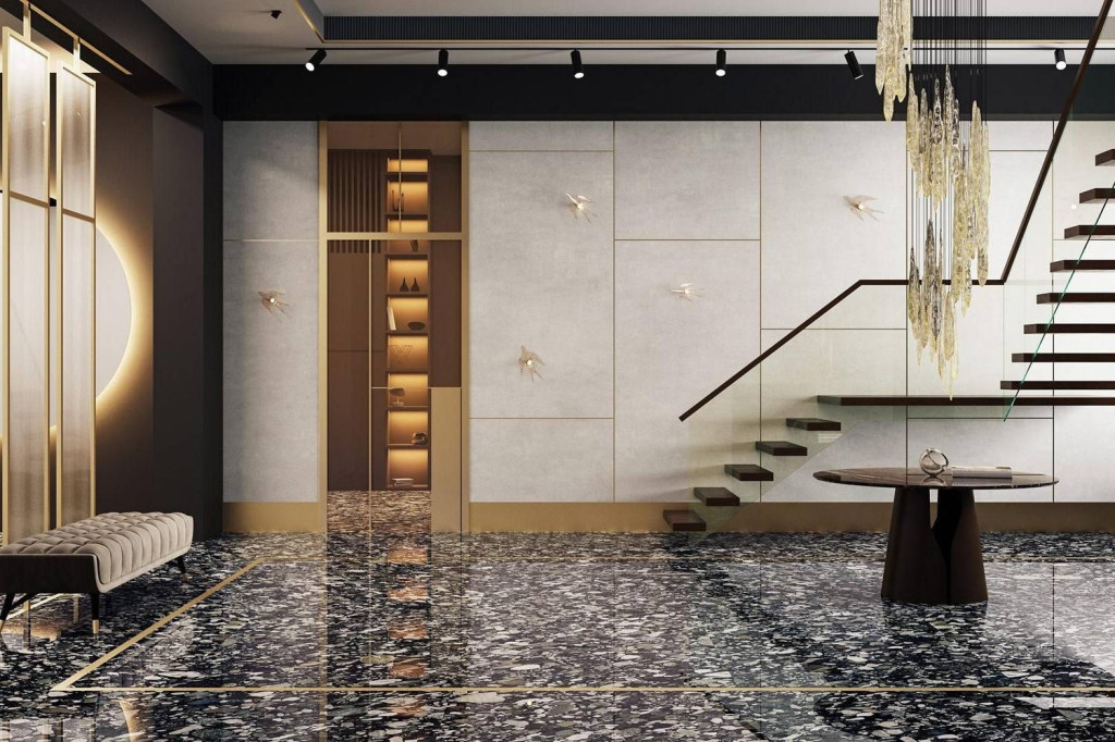 Интерьер Kerama Marazzi (Керама Марацци) Супермакси Stone (Супермакси Stone) - 2