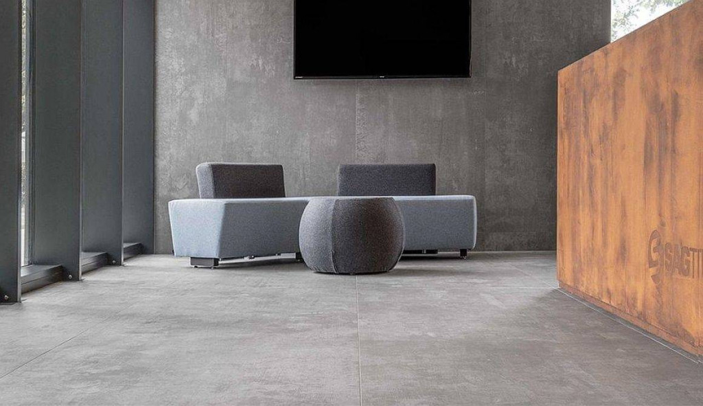 Интерьер Laminam Rus (Ламинам Рус) Cemento (Цементо)