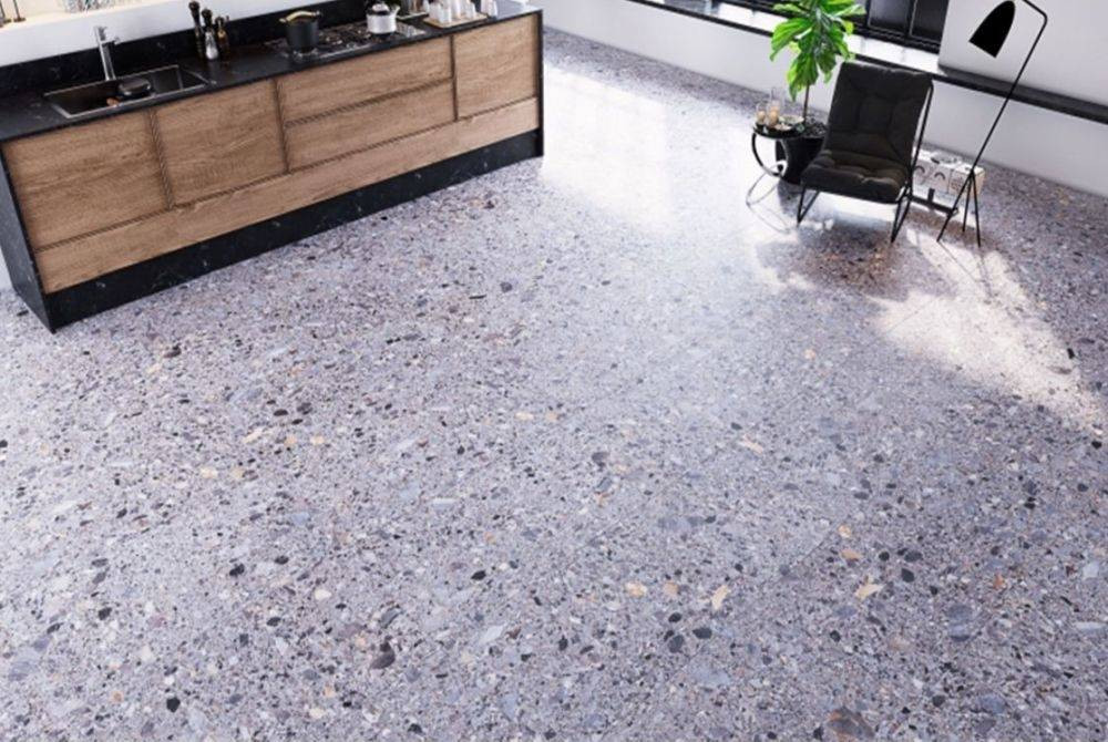 Интерьер Seramiksan (Серамиксан) Terrazzo 60x120 (Терраццо 60x120)