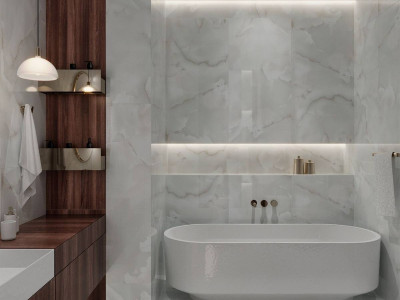 Arcadia Ceramica Onyx White Cloud