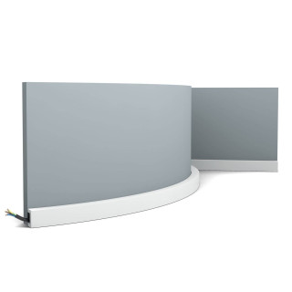Плинтус U-образный Orac Decor CX190 U-PROFILE