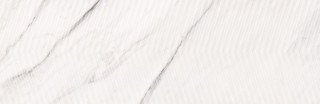Mei (Meissen) Carrara Chic Рельеф Шеврон Белый 29х89