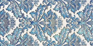 Mei (Meissen) Вставка Luxus Синий Орнамент 29.7x60