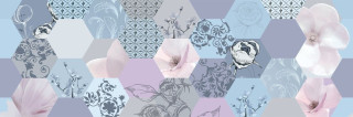 Mei (Meissen) Вставка Modern А 25x75