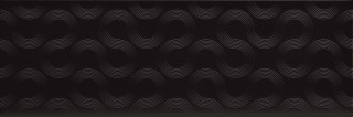 Mei (Meissen) Spin Black Geo 25x75