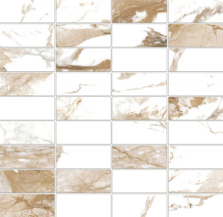 Mei (Meissen) Wild Chic Мозаика Белый 30x30