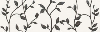 Mei (Meissen) Вставка Winter Vine Белый 29x89