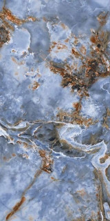 Bluezone Agyaro Blue High Glossy 60x120