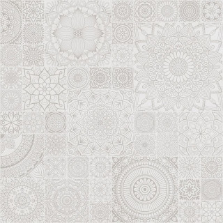 Colortile Mandala Bianco 60x60