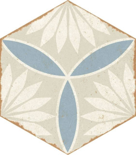Ennface Kaleidoscope Blue Matt 22x25