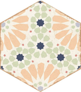 Ennface Kaleidoscope Green Matt 22x25