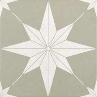 Motto Ceramic Levels Blanc Decor 1021 20x20H0.85