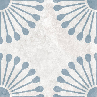 Motto Ceramic Palmas White Decor 4 20x20H0.85