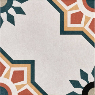 Motto Ceramic Levels White Decor 1019 20x20H0.85