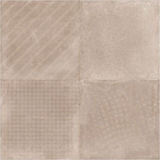 Geo Brown Decor 60x60