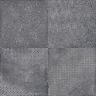 Geo Magnus Graphite Decor 60x60