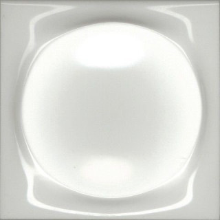 Absolut Keramika Decor Circle Blanco 10x10