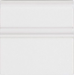 Adex Neri Rodapie Clasico Blanco Z 15x15